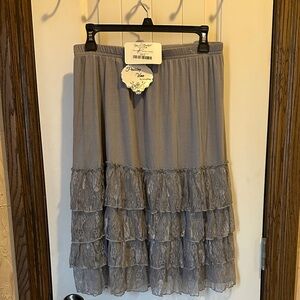 Grey Skirt Extender